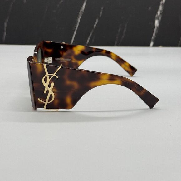 NEW SAINT LAURENT SLM119/F BLAZE 002 HAVANA WOMEN SUNGLASSES main image 4
